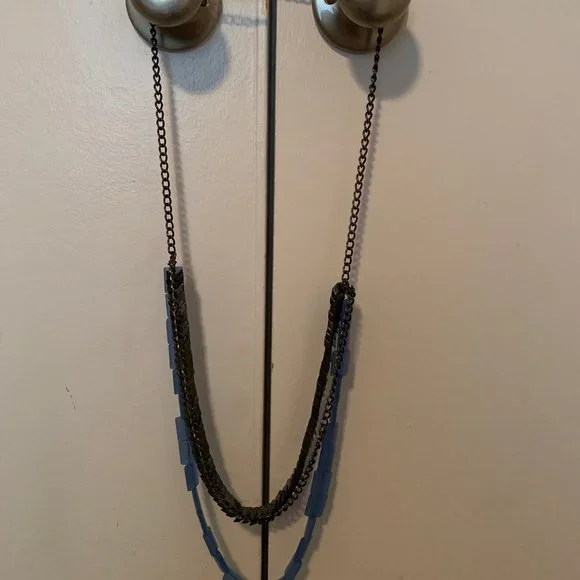 Madewell Beaded-Layered Chain Necklace - Picture 3 of 3